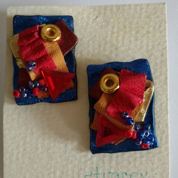 Vintage Handmade Earrings - Picture 1 of 1